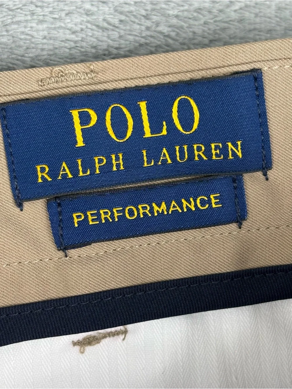 Polo Ralph Lauren Shorts Mens 38 Beige Brown Performance Stretch Classic Fit